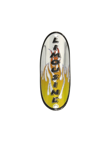 Limousine Name Plate W/Flame.